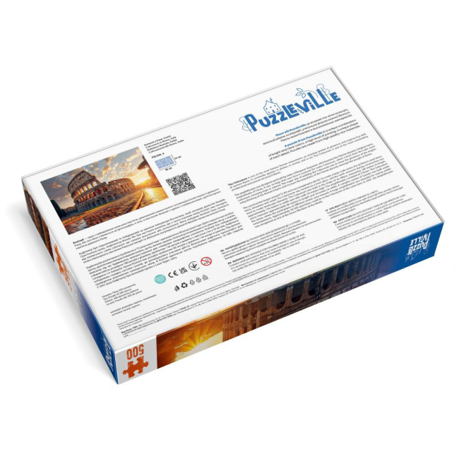 Пазлы - Пазл Puzzleville Колизей в Риме 500 элементов (PZL500_4)#5