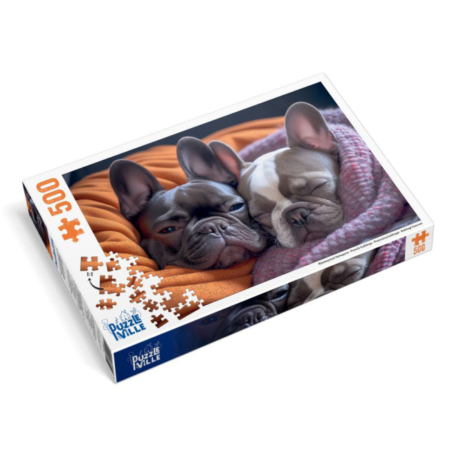 Пазлы - Пазл Puzzleville Французские бульдоги 500 элементов (PZL500_8)#2