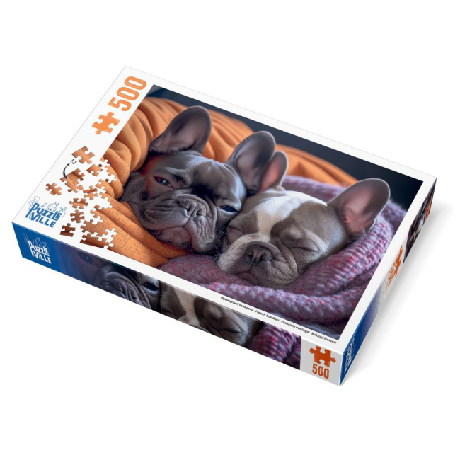 Пазлы - Пазл Puzzleville Французские бульдоги 500 элементов (PZL500_8)#3