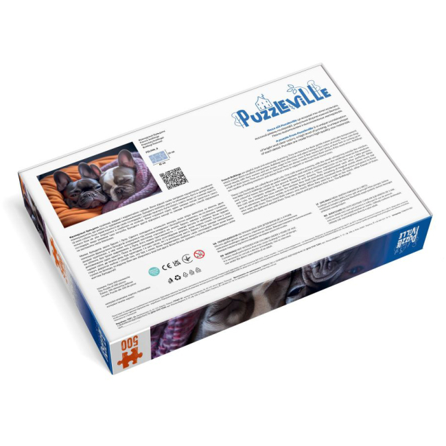 Пазлы - Пазл Puzzleville Французские бульдоги 500 элементов (PZL500_8)#5