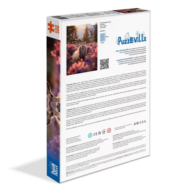Пазлы - Пазл Puzzleville Благородный олень 500 элементов (PZL500_9)#5
