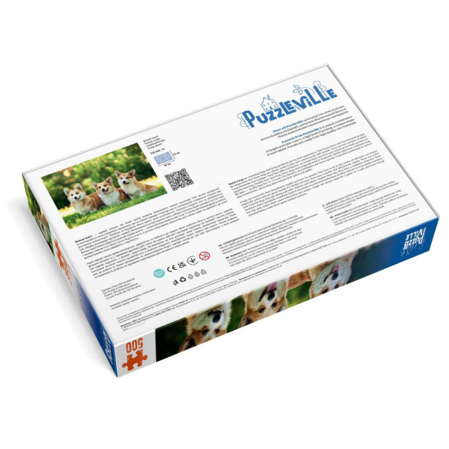 Пазлы - Пазл Puzzleville Веселые корги 500 елементов (PZL500_10)#5