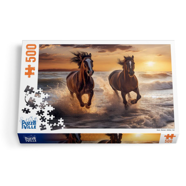 Пазлы - Пазл Puzzleville Кони 500 елементов (PZL500_11)#4