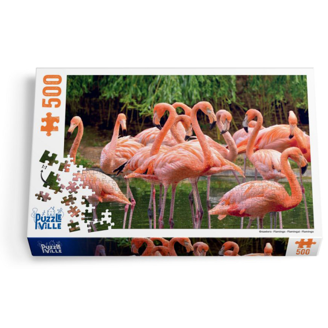 Пазли - Пазл Puzzleville Фламінго 500 елементів (PZL500_12)#4
