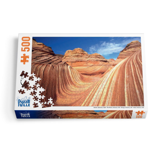 Пазлы - Пазл Puzzleville Аризонская волна 500 элементов (PZL500_17)#4
