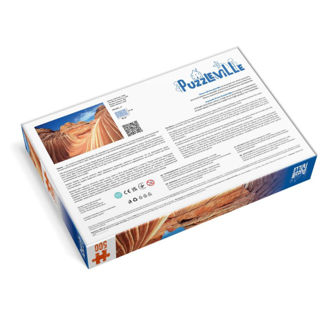 Пазлы - Пазл Puzzleville Аризонская волна 500 элементов (PZL500_17)#5