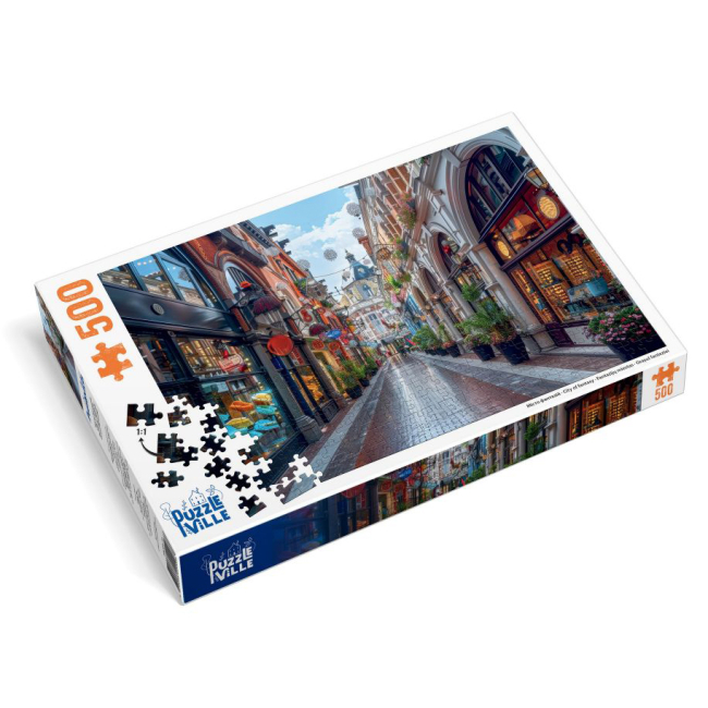Пазли - Пазл Puzzleville Місто фантазій 500 елементів (PZL500_20)#2