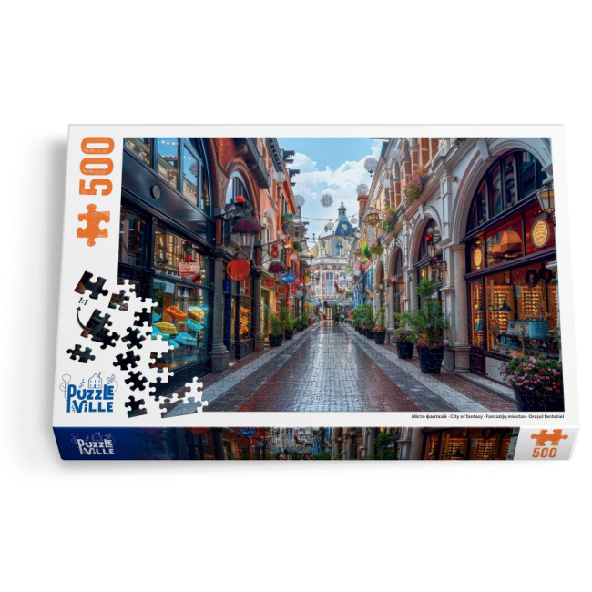 Пазли - Пазл Puzzleville Місто фантазій 500 елементів (PZL500_20)#4