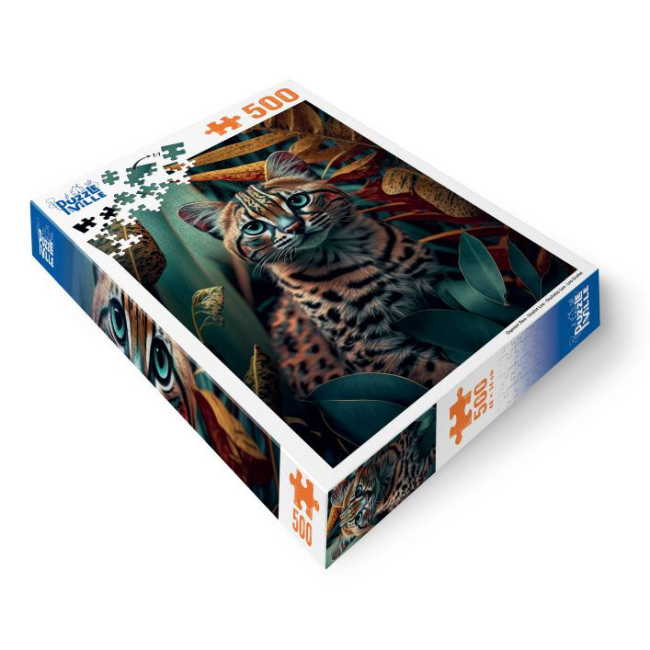 Пазли - Пазл Puzzleville Оцелот Лео 500 елементів (PZL500_22)#2