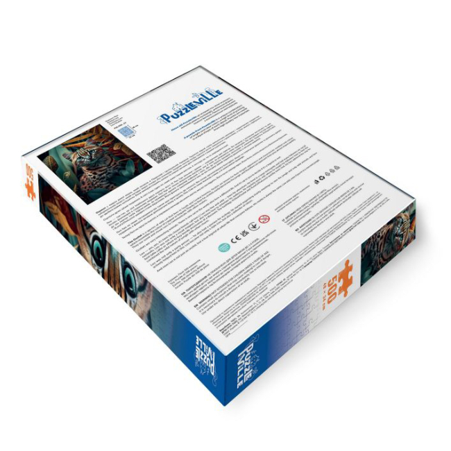 Пазли - Пазл Puzzleville Оцелот Лео 500 елементів (PZL500_22)#6