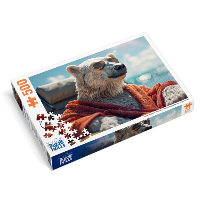 Пазлы - Пазл Puzzleville Полярный релакс 500 элементов (PZL500_23)#2