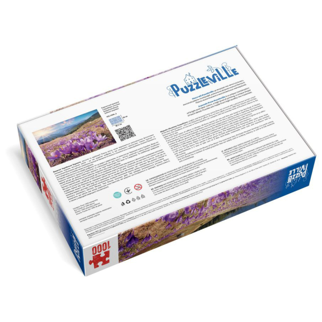 Пазлы - Пазл Puzzleville Карпатские крокуси 1000 елементов (PZL1000_2)#5