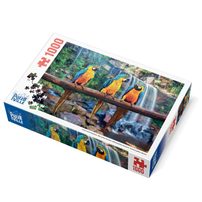 Пазли - Пазл Puzzleville Синьо-жовті Арарауна 1000 елементів (PZL1000_4)#2