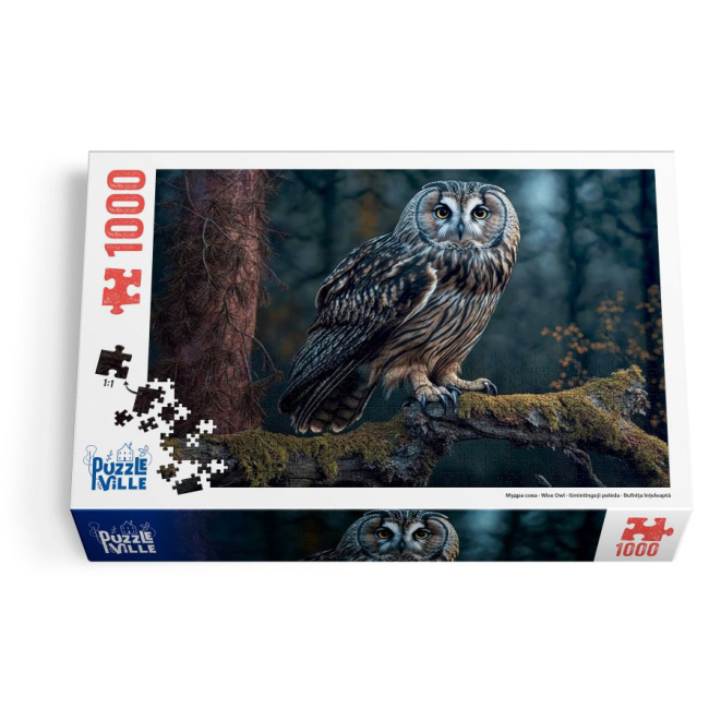 Пазли - Пазл Puzzleville Мудра сова 1000 елементів (PZL1000_5)#4