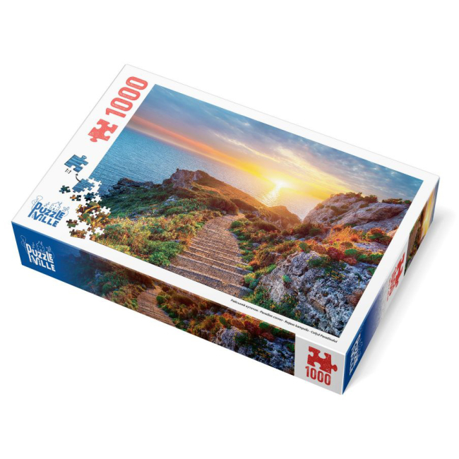 Пазлы - Пазл Puzzleville Райский уголок 1000 элементов (PZL1000_6)#3