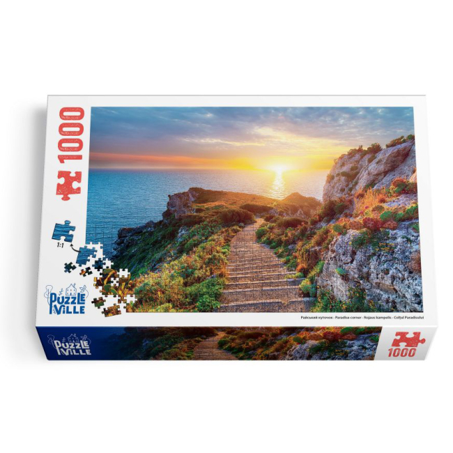Пазлы - Пазл Puzzleville Райский уголок 1000 элементов (PZL1000_6)#4