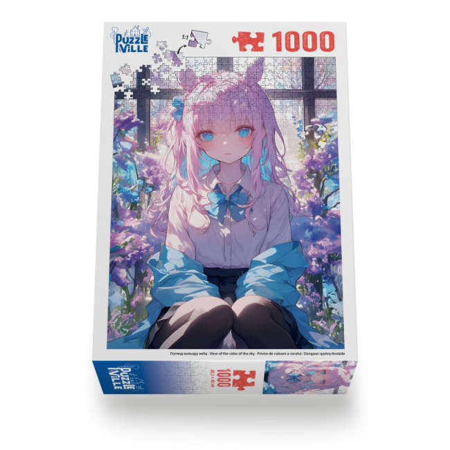 Пазли - Пазл Puzzleville Погляд кольору неба 1000 елементів (PZL1000_8)#4