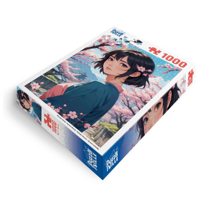 Пазли - Пазл Puzzleville Мелодія Ханамі 1000 елементів (PZL1000_9)#2