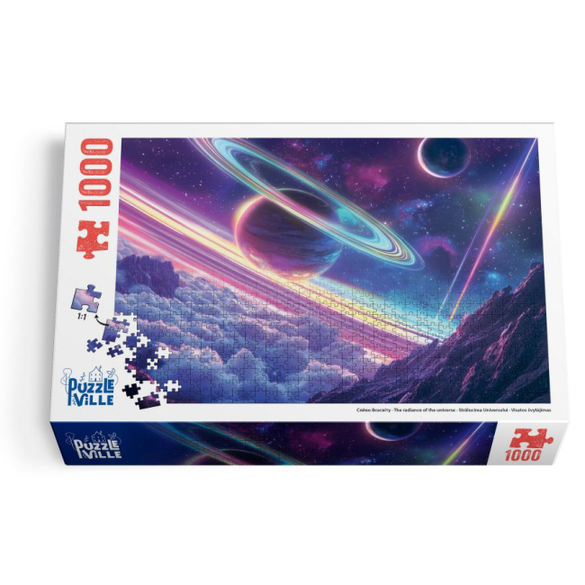 Пазлы - Пазл Puzzleville Сияние Вселенной 1000 элементов (PZL1000_10)#4