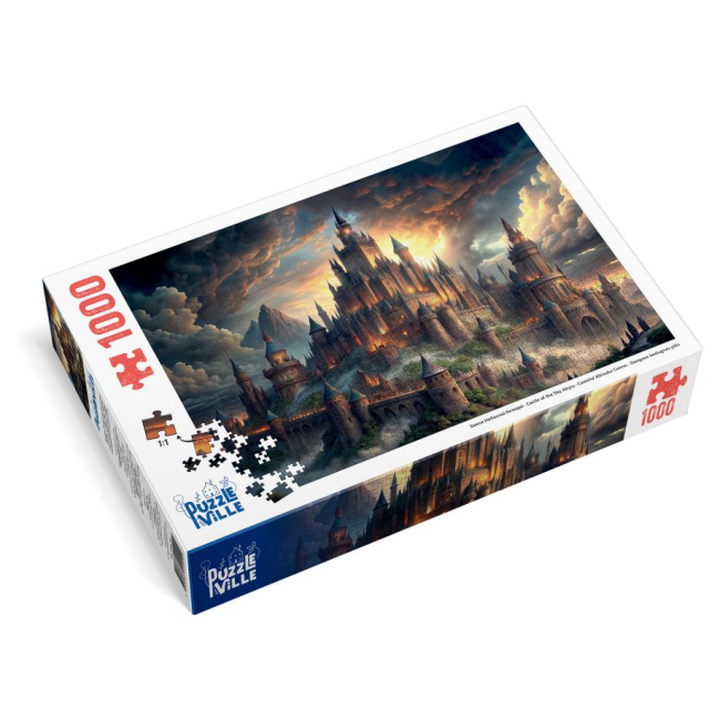 Пазлы - Пазл Puzzleville Замок Небесной бездны 1000 элементов (PZL1000_12)#2