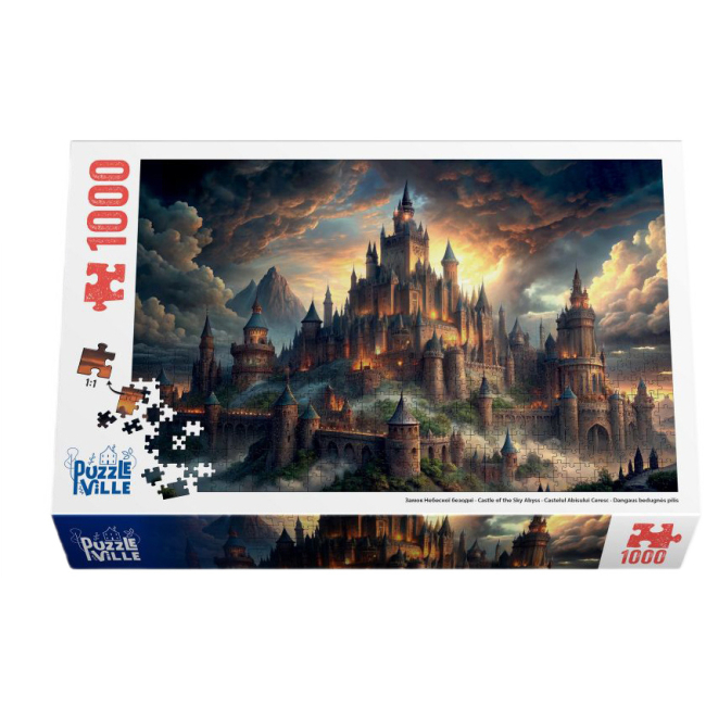 Пазлы - Пазл Puzzleville Замок Небесной бездны 1000 элементов (PZL1000_12)#4