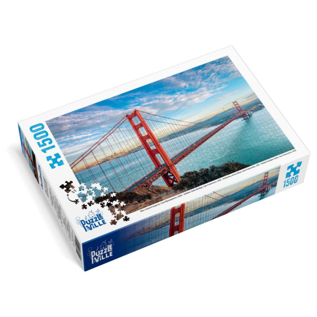 Пазли - Пазл Puzzleville Міст Золоті ворота 1500 елементів (PZL1500_3)#2