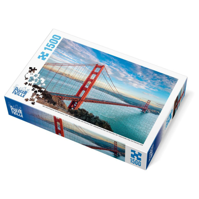 Пазли - Пазл Puzzleville Міст Золоті ворота 1500 елементів (PZL1500_3)#3