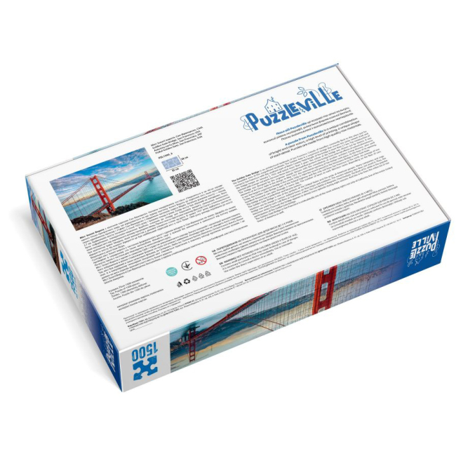 Пазли - Пазл Puzzleville Міст Золоті ворота 1500 елементів (PZL1500_3)#5