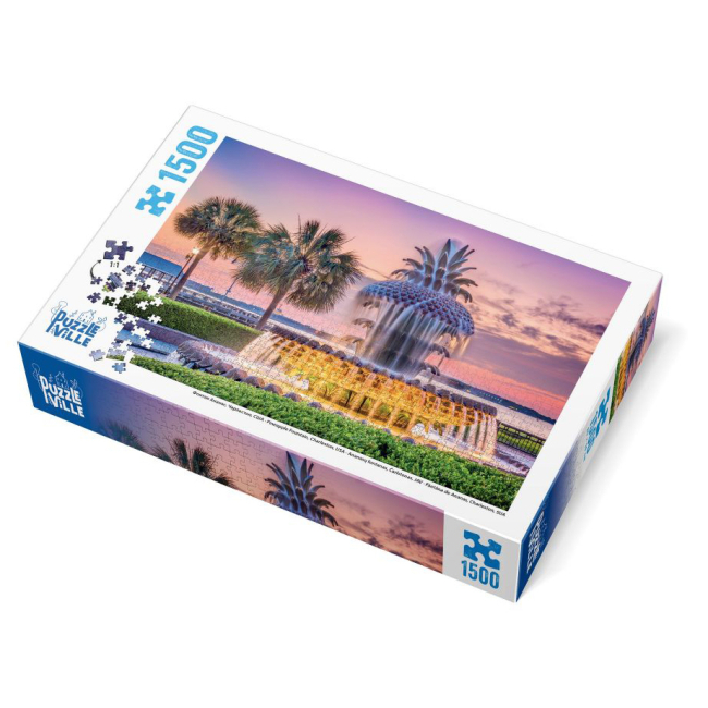 Пазлы - Пазл Puzzleville Фонтан Ананас 1500 элементов (PZL1500_4)#2