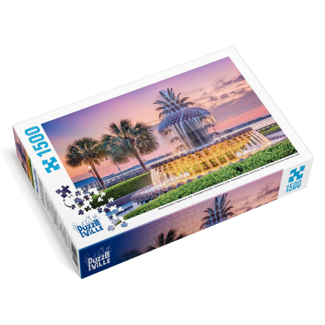 Пазлы - Пазл Puzzleville Фонтан Ананас 1500 элементов (PZL1500_4)#3
