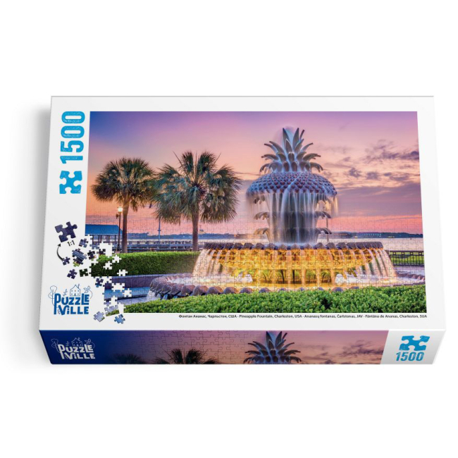 Пазлы - Пазл Puzzleville Фонтан Ананас 1500 элементов (PZL1500_4)#4