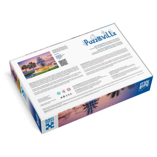 Пазлы - Пазл Puzzleville Фонтан Ананас 1500 элементов (PZL1500_4)#5