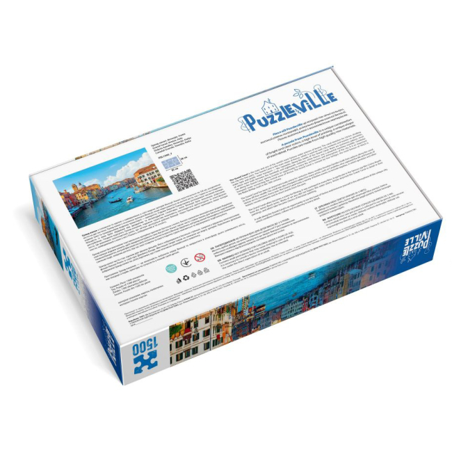 Пазли - Пазл Puzzleville Гранд-канал Венеція 1500 елементів (PZL1500_7)#5