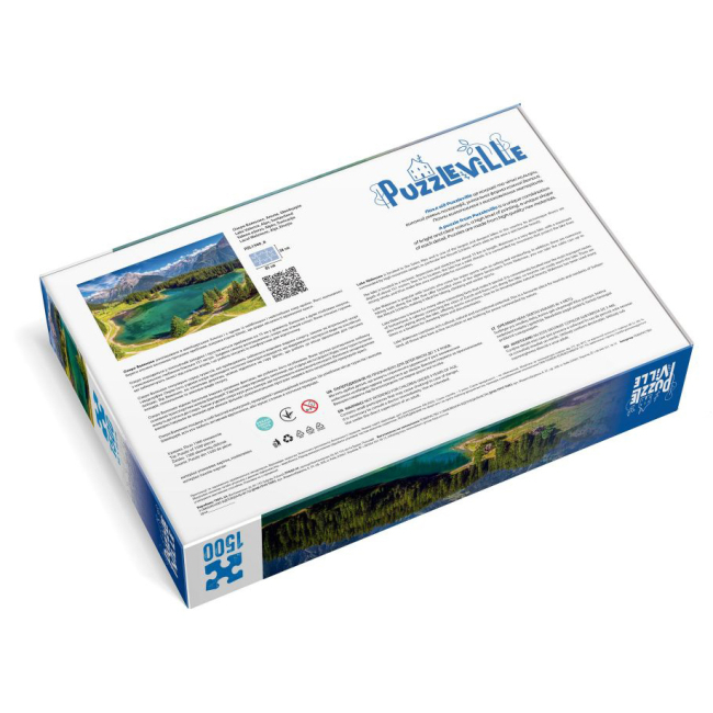 Пазлы - Пазл Puzzleville Озеро Валензее и Альпы 1500 элементов (PZL1500_8)#5