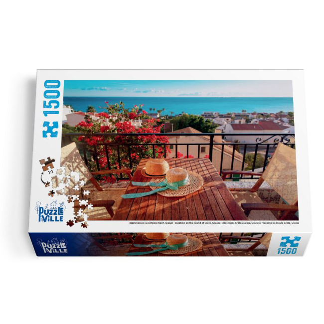 Пазли - Пазл Puzzleville Відпочинок на острові Крит 1500 елементів (PZL1500_9)#4