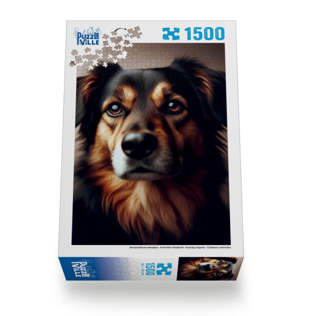 Пазлы - Пазл Puzzleville Австралийская овчарка 1500 элементов (PZL1500_10)#4