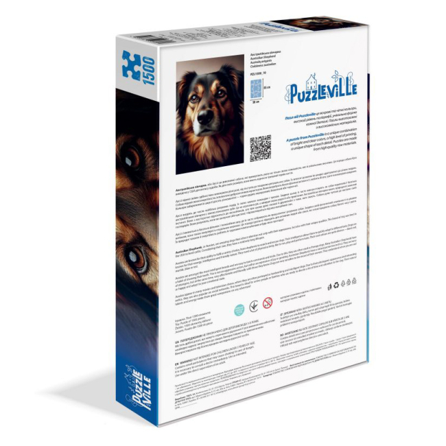 Пазлы - Пазл Puzzleville Австралийская овчарка 1500 элементов (PZL1500_10)#6