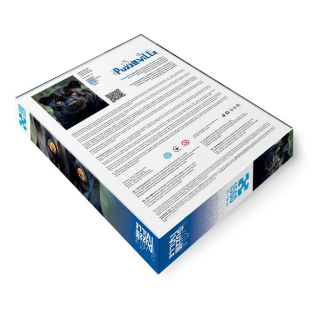 Пазлы - Пазл Puzzleville Черная пантера 1500 элементов (PZL1500_12)#6