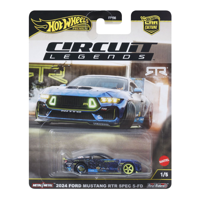 Автомодели - Автомодель Hot Wheels Car culture Ford Mustang RTR SPEC 5-FD 1:64 (FPY86/JBK48)#3