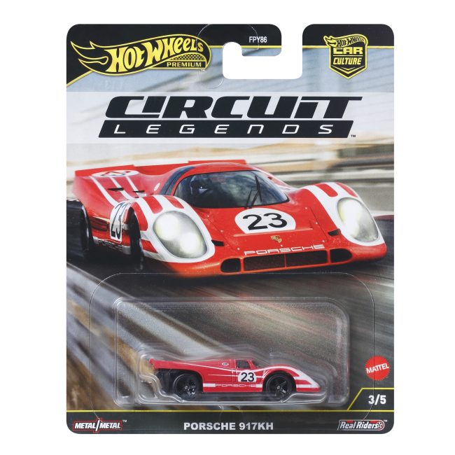 Автомоделі - Автомодель Hot Wheels Car culture Porsche 917 KH 1:64 (FPY86/JBK63)#3