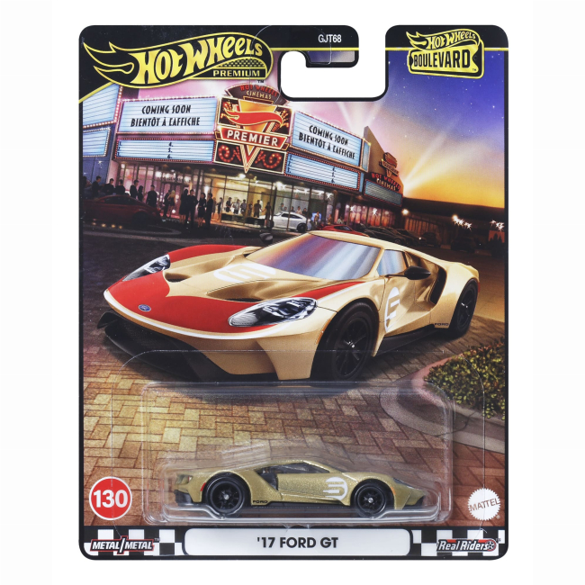 Автомодели - Автомодель Hot Wheels Boulevard ''17 Ford GT 1:64 (GJT68/JBL15)#3