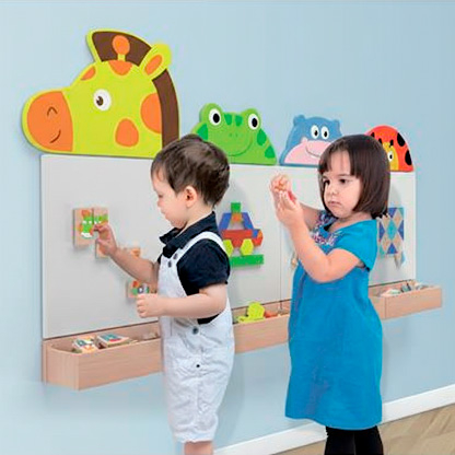 Обучающие игрушки - Магнитная головоломка Viga Toys Танграм (50643FSC)#3