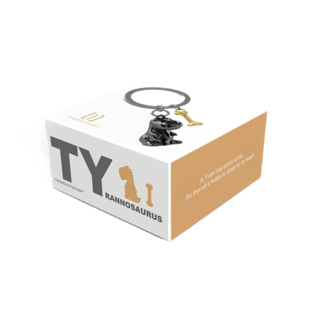 Брелоки - Брелок Metalmorphose Dino with Bone (8000020378285)#2