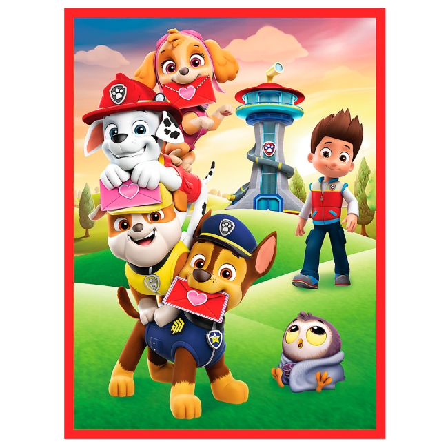 Пазлы - Пазли Trefl Paw Patrol Собачий упряж у дії з грою мемо 2 в 1 (93337)#3