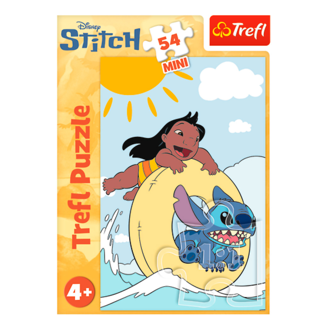 Пазлы - Пазл Trefl Mini Lilo and Stitch Стич и его мир 54 элемента в ассортименте (54220)#2