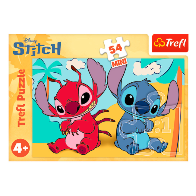 Пазлы - Пазл Trefl Mini Lilo and Stitch Стич и его мир 54 элемента в ассортименте (54220)#3