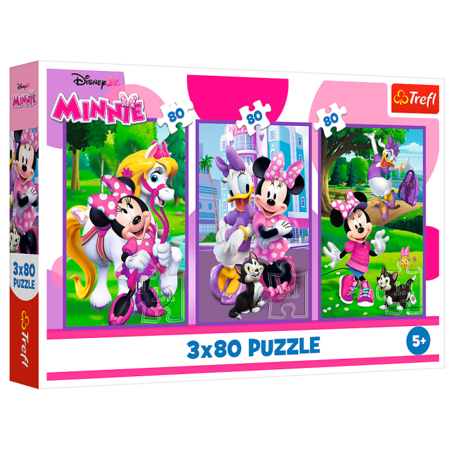 Пазли - Пазли Trefl Mickey and friends Мінні та друзі 3 в 1 (34889)#2