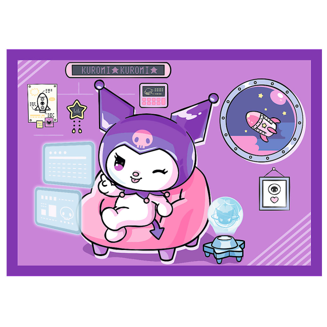 Пазлы - Пазлы Trefl День с Куроми 4 в 1 (34676)#3