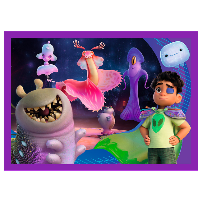 Пазлы - Пазлы Trefl Disney Elio Внеземные миссии 4 в 1 (34665)#4