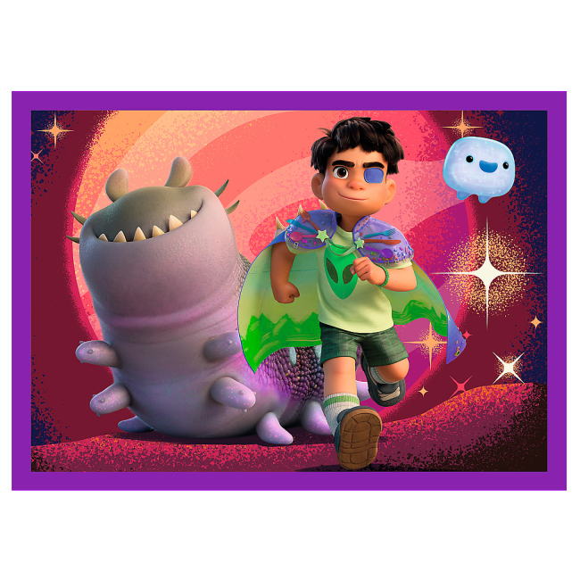 Пазлы - Пазлы Trefl Disney Elio Внеземные миссии 4 в 1 (34665)#5